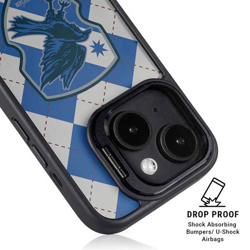 Wizarding Worlds Harry Potter Ravenclaw Crest iPhone 14 Kickstand Case